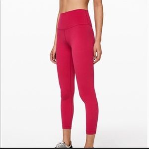 Lululemon Aligns! Dark Pink (magenta)